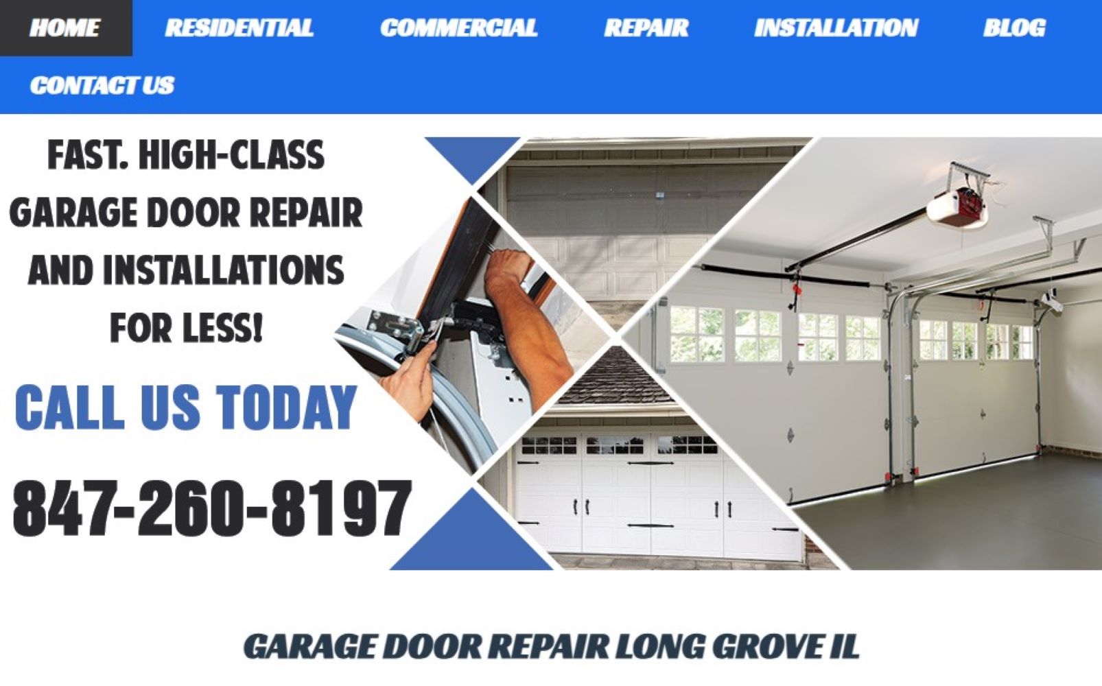 Garage  Door Repair Long Grove IL