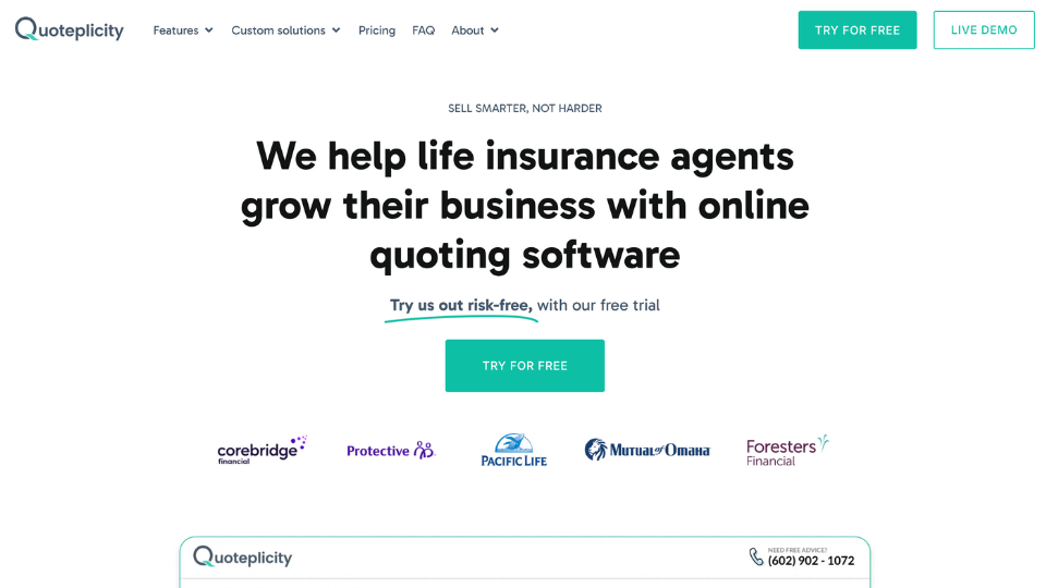 GoHighLevel marketplace - GHL integration - Quoteplicity Life Quoter