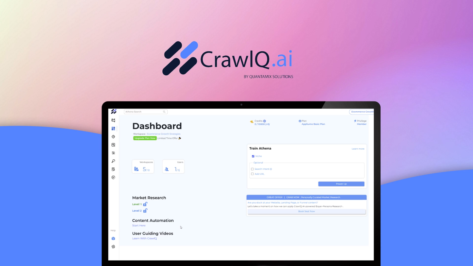 CrawlQ AI Lifetime Deal