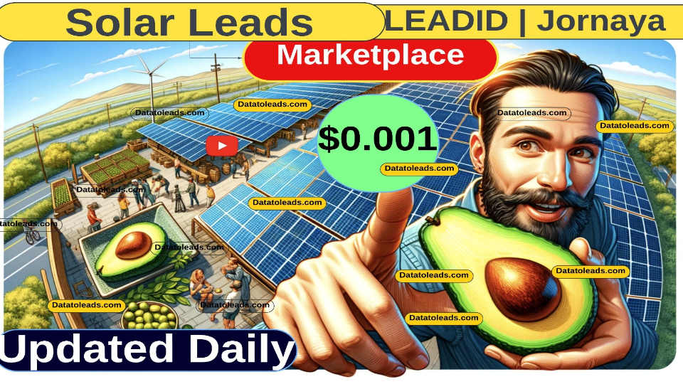 GoHighLevel marketplace - GHL integration - Solar Aged Leads Database - Buy & Resell