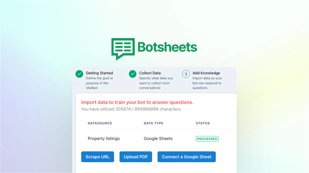 Botsheets Lifetime Deal