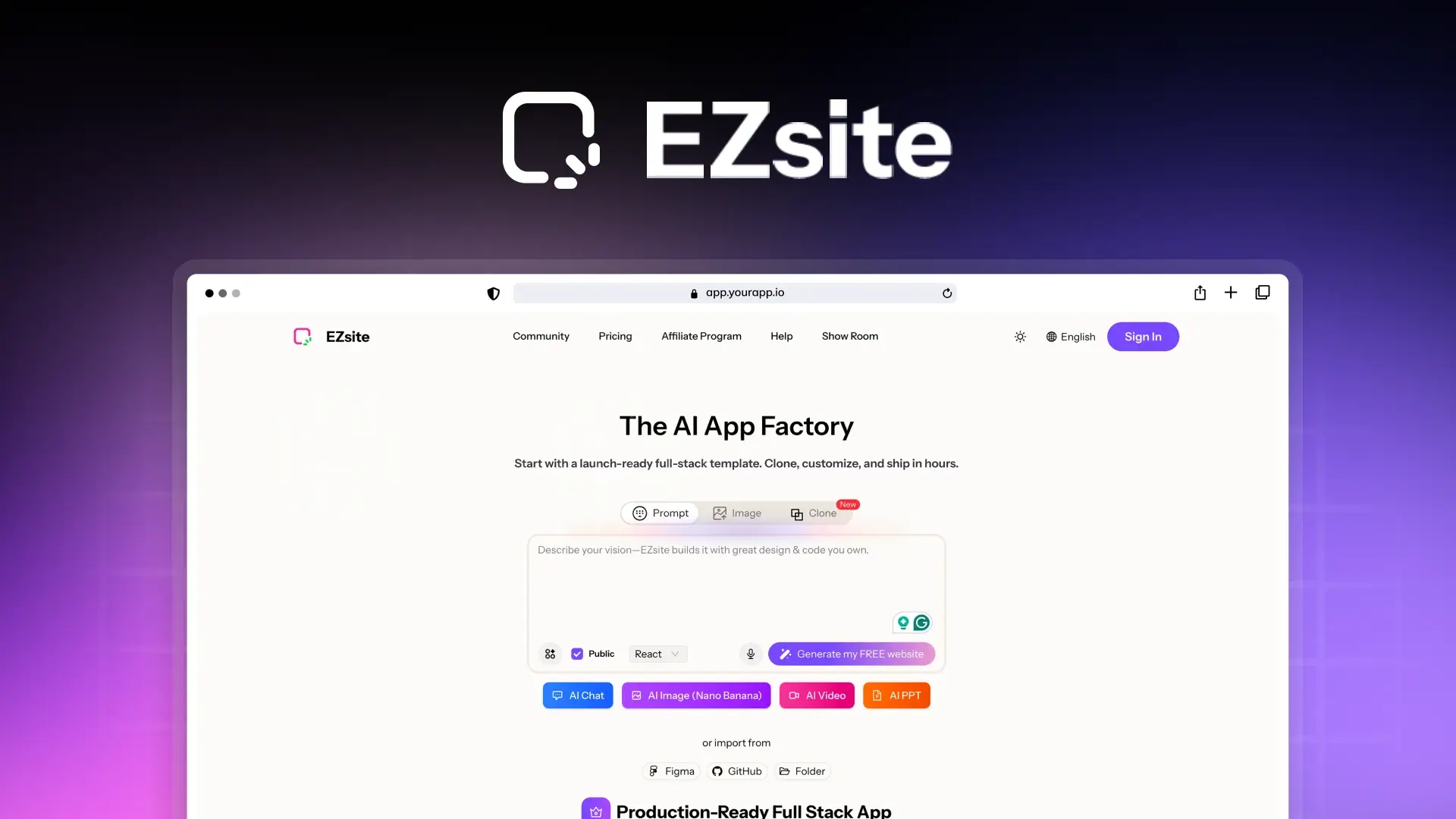 EZSite Template Lifetime Deal