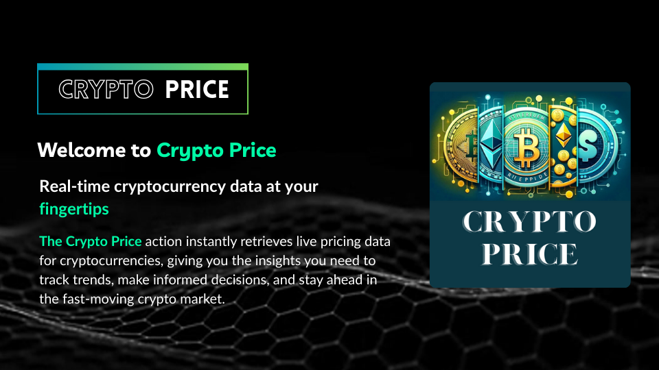 GoHighLevel marketplace - GHL integration - Crypto Price For Workflows