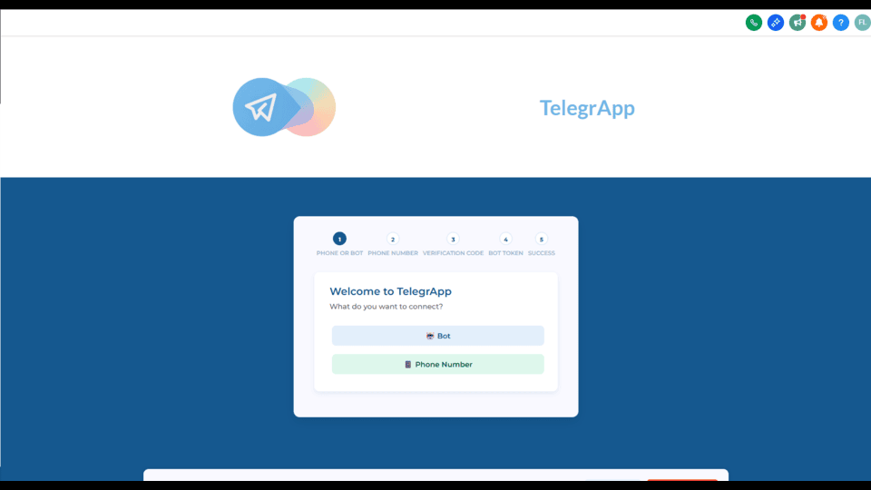 GoHighLevel marketplace - GHL integration - TelegrApp