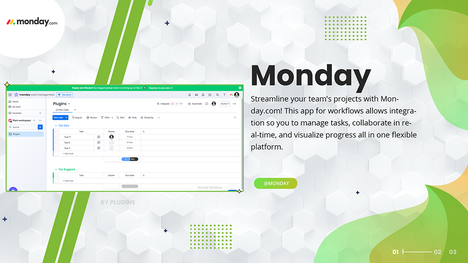 GoHighLevel marketplace - GHL integration - Monday Action Automation For Workflows