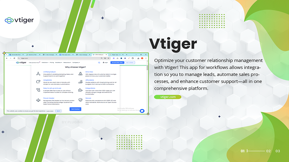 GoHighLevel marketplace - GHL integration - Vtiger Action Automation For Workflows