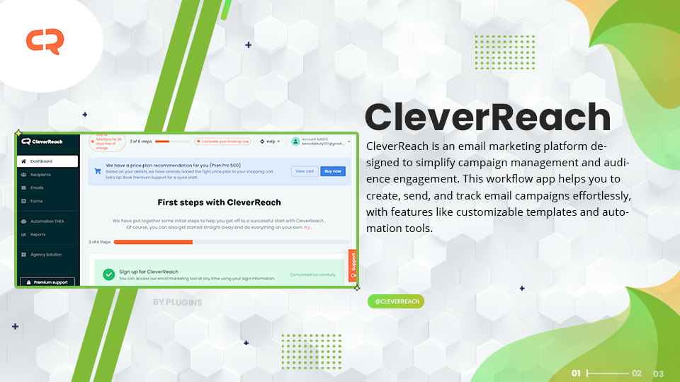 GoHighLevel marketplace - GHL integration - CleverReach Action Automation For Workflows