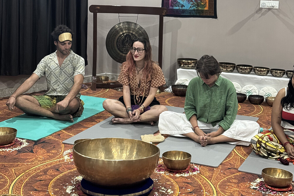 Formation de praticien en guérison sonore de 7 jours (56 heures) à Goa, en Inde