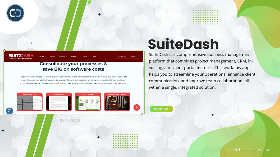 GoHighLevel marketplace - GHL integration - SuiteDash Action Automation For Workflows