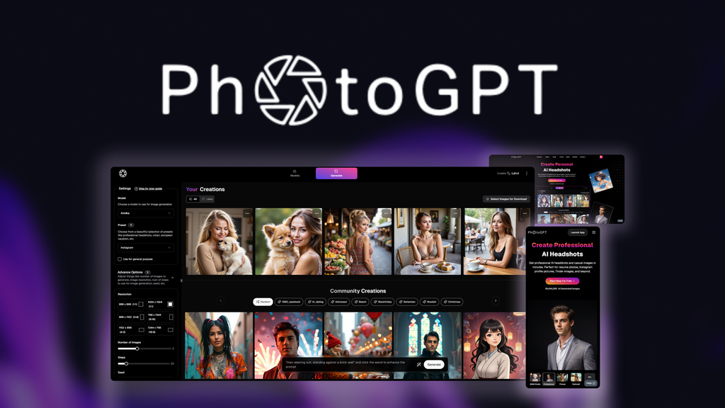 PhotoGPT AI Lifetime Deal