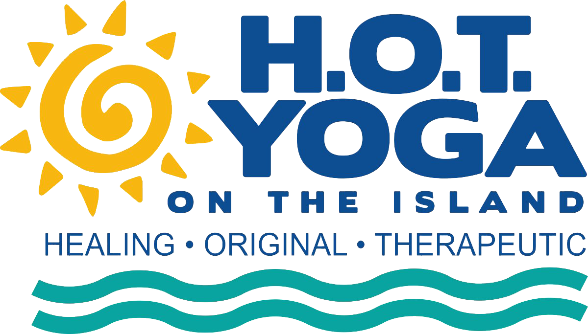 HOT Yoga On The Island logo