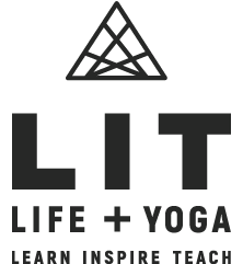 LIT Life + Yoga logo