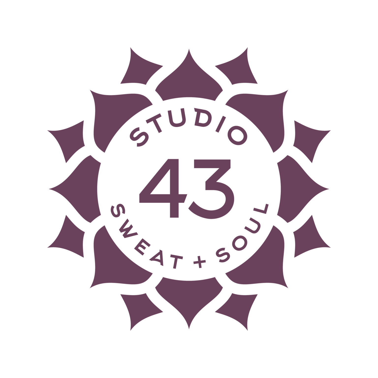 Studio43 Sweat+Soul logo