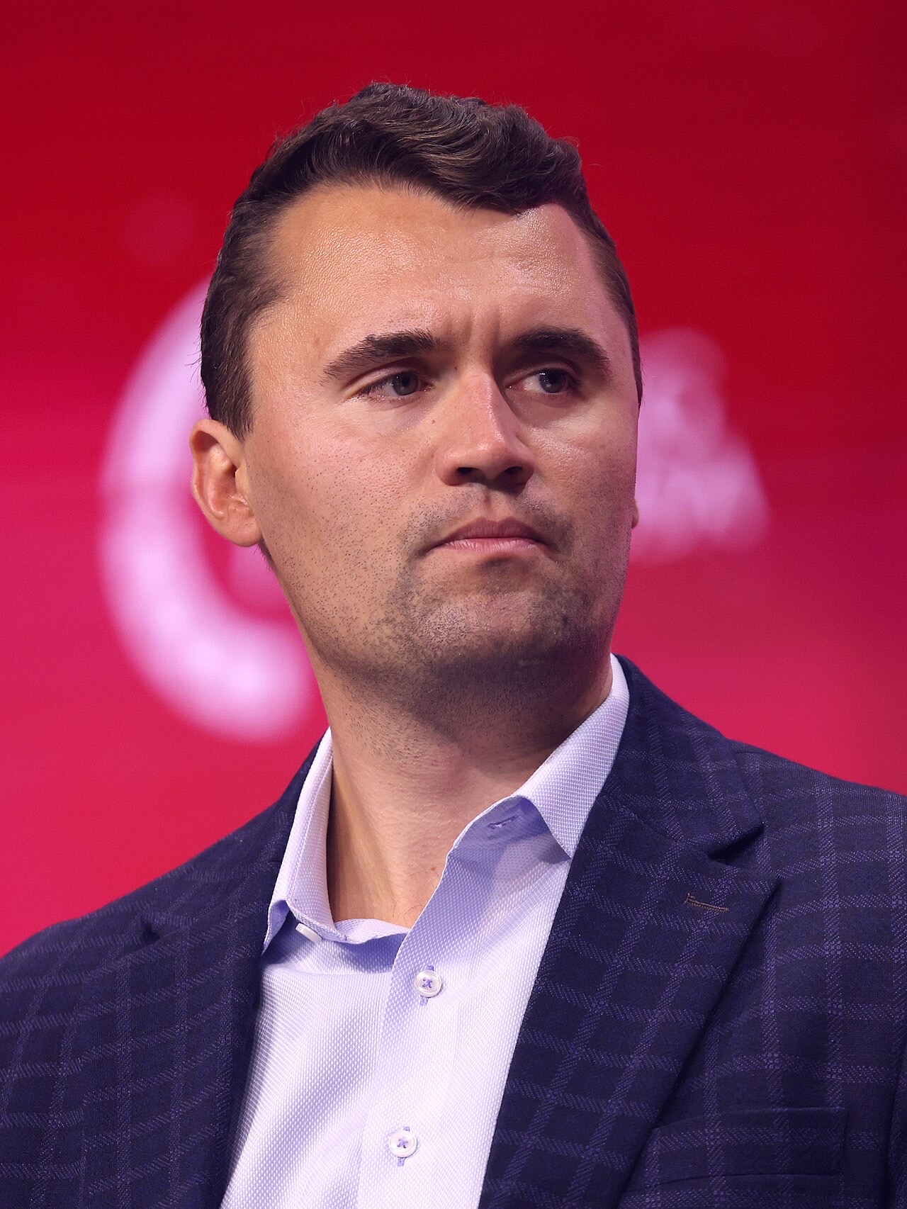 Charlie Kirk speaking with attendees at the 2025 Student Action Summit.