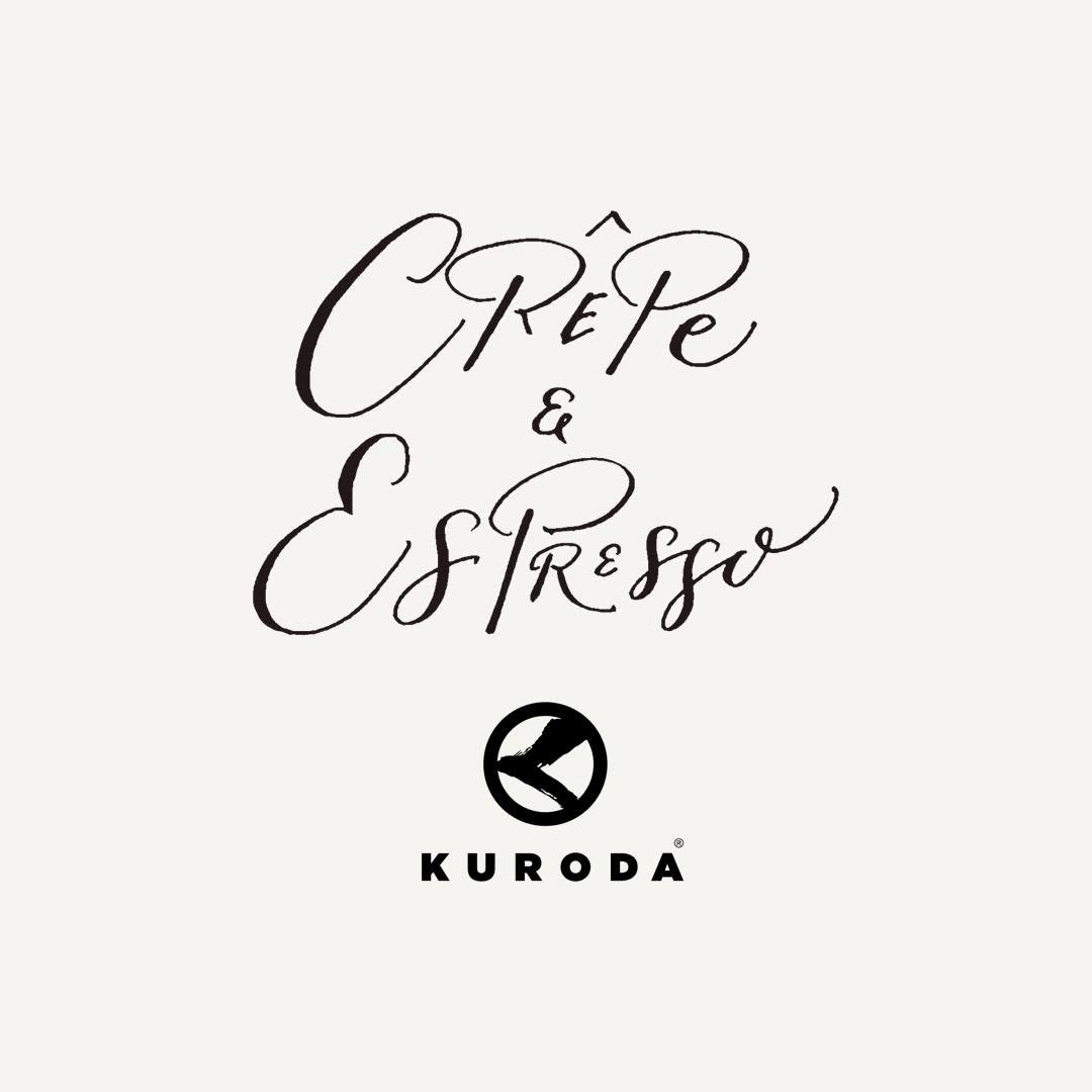 Crepe Espresso and Kuroda