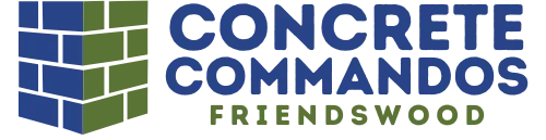 Concrete Commandos Friendswood Logo