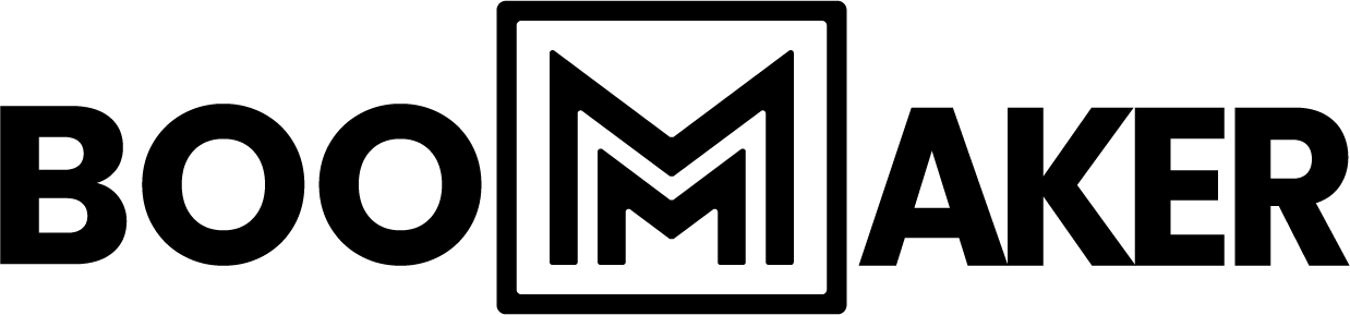 Logo de Boom Maker