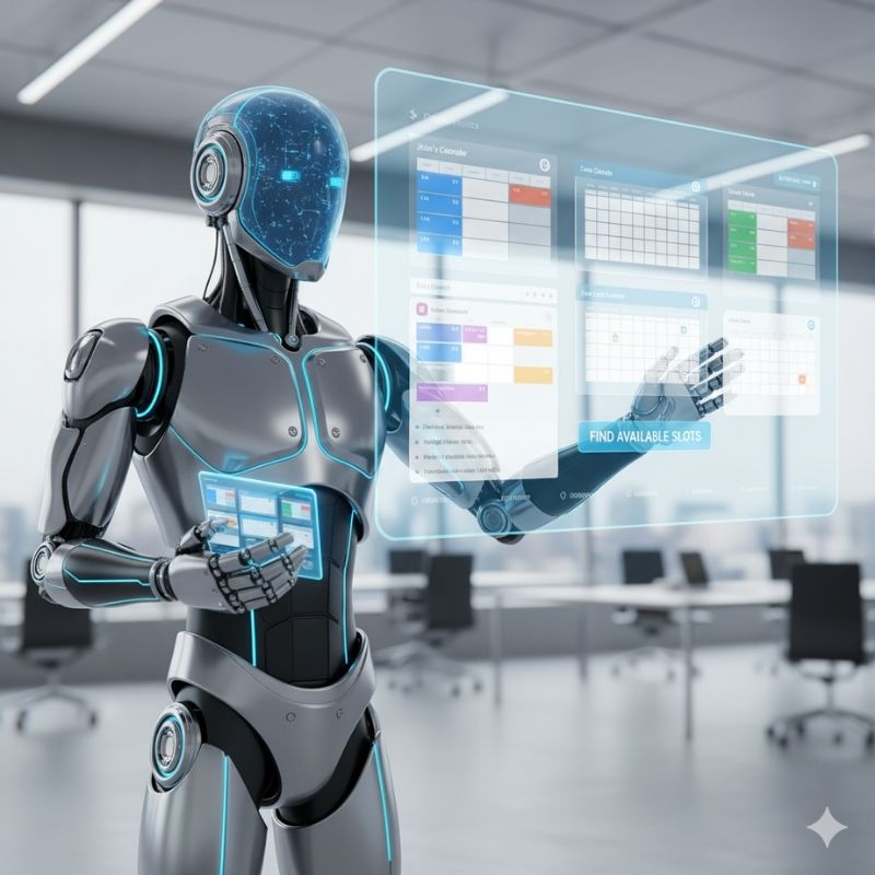 Multi-Calendar Smart Booking and Q&A Agent