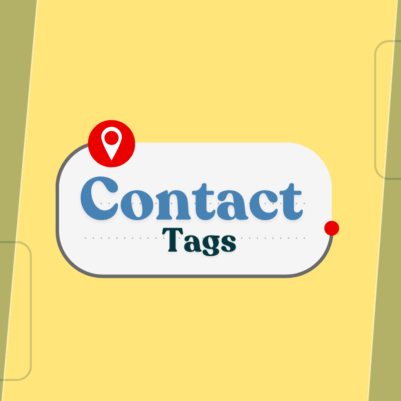 Contact Tags For CRM