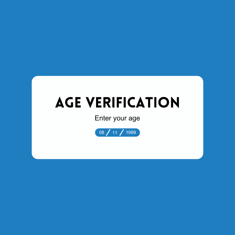 Age Verification Widget