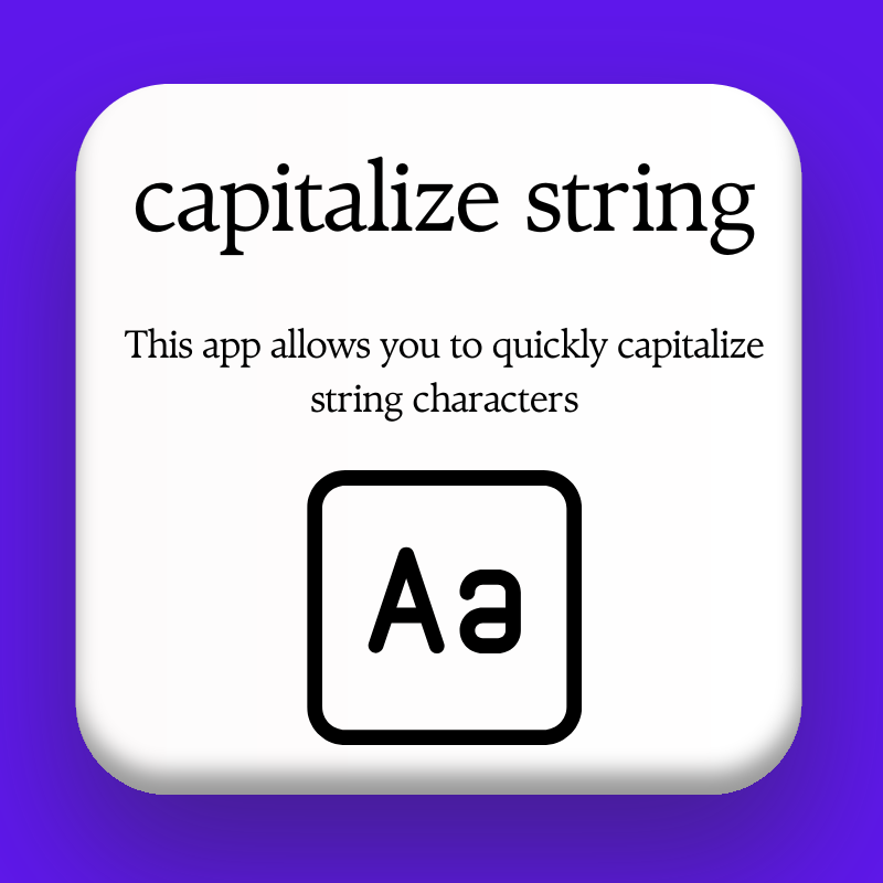 GoHighLevel marketplace - GHL integration - Capitalize String