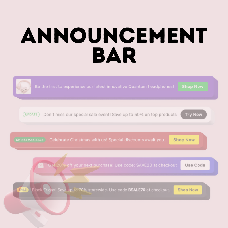 Announcement Bar
