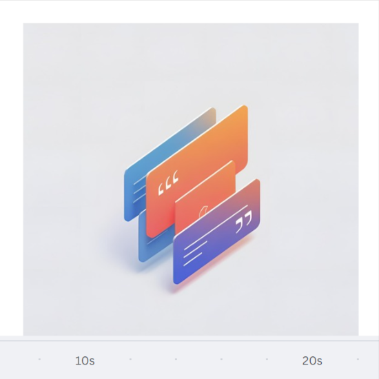 Stunning 3D Testimonial Carousel