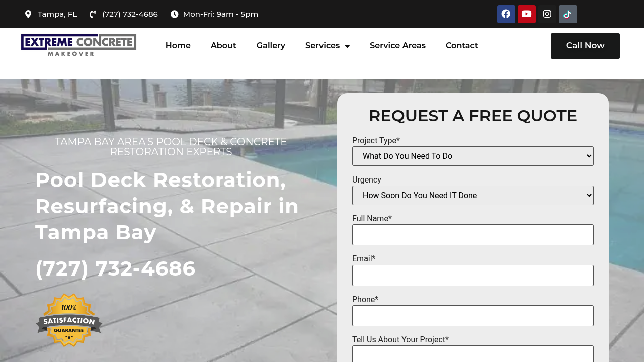 Extreme Concrete Makeover professional concrete services