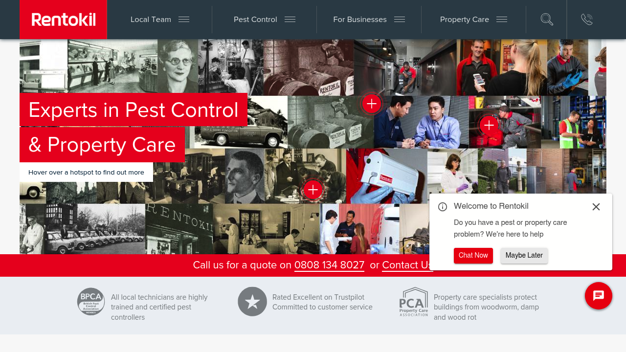 Rentokil Pest Control business image