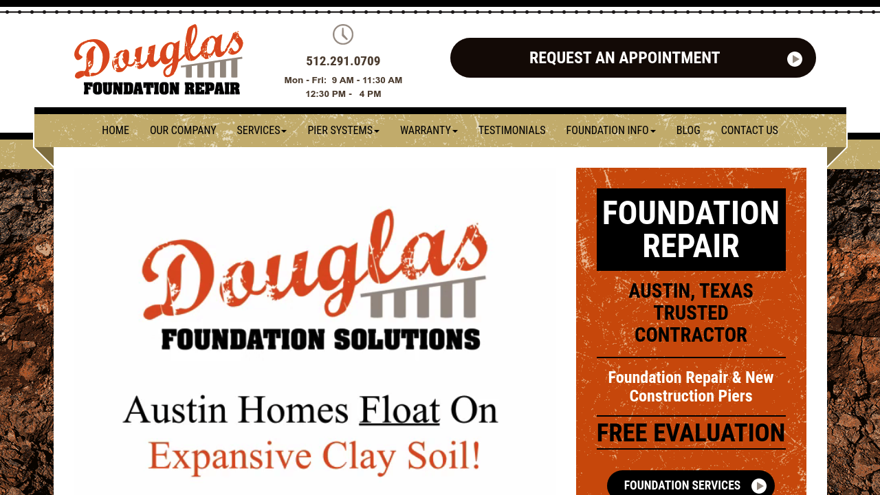 Douglas Foundation Repair professional foundation repair services