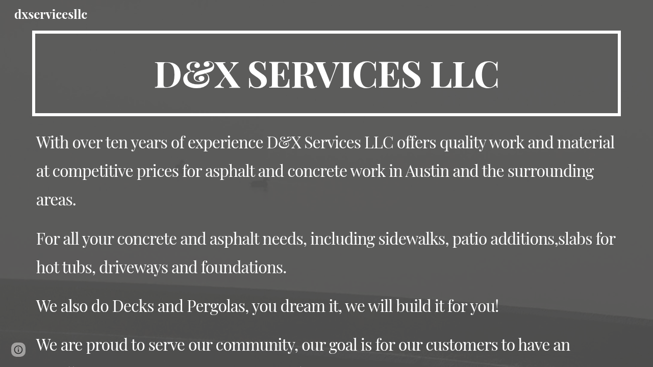 D&X Concrete Services professional concrete services