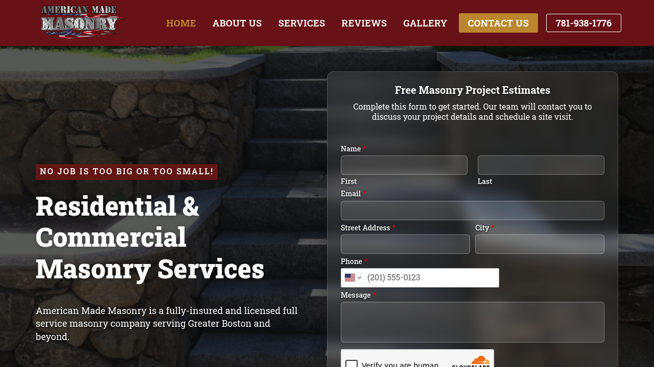 American Made Masonry professional masonry services