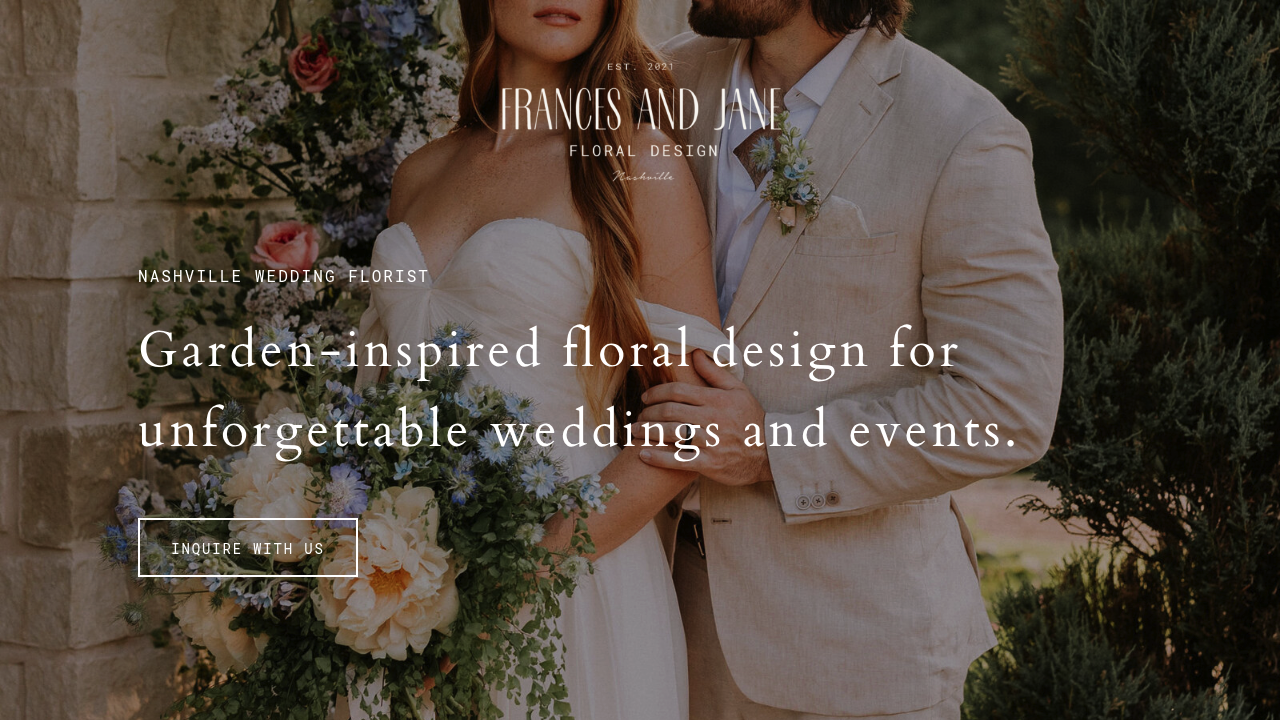 Frances and Jane Floral Design