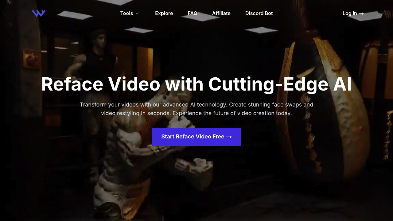 WarpVideo - Reface Video with Cutting-Edge AI