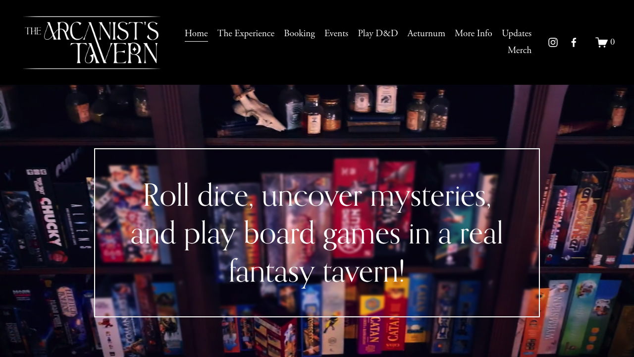 The Arcanist's Tavern tabletop cafe image