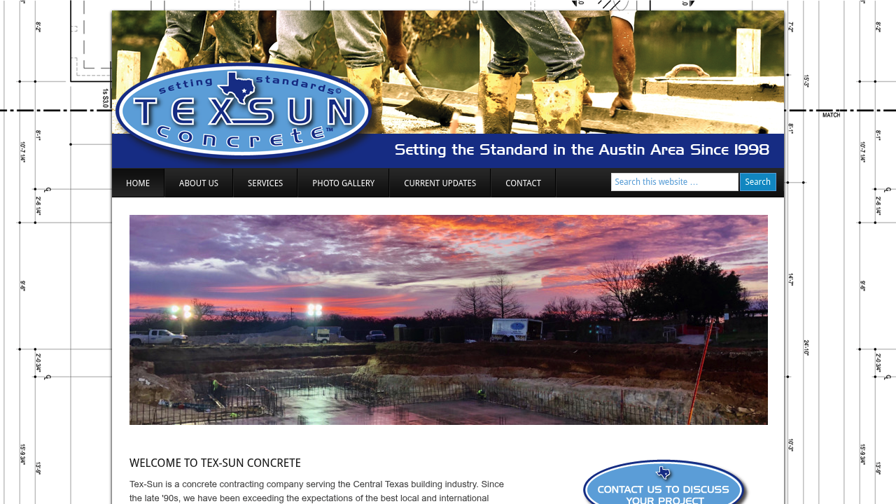 Tex-Sun Concrete professional concrete services
