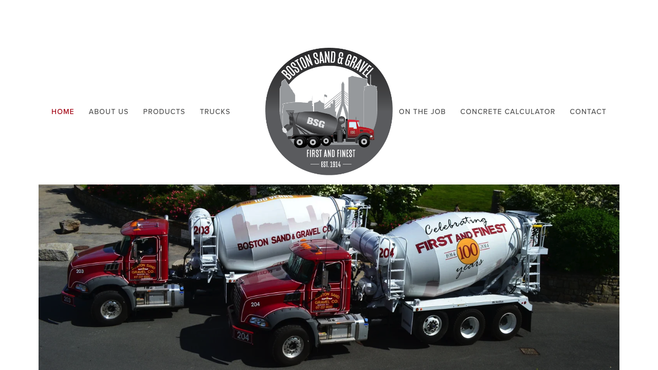 Boston Sand and Gravel - Garage professional concrete services