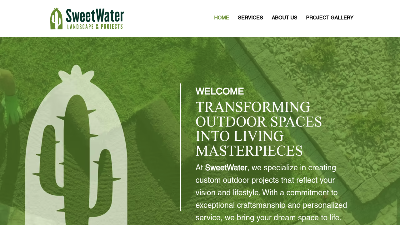 Sweetwater Landscape & Projects professional landscaping services