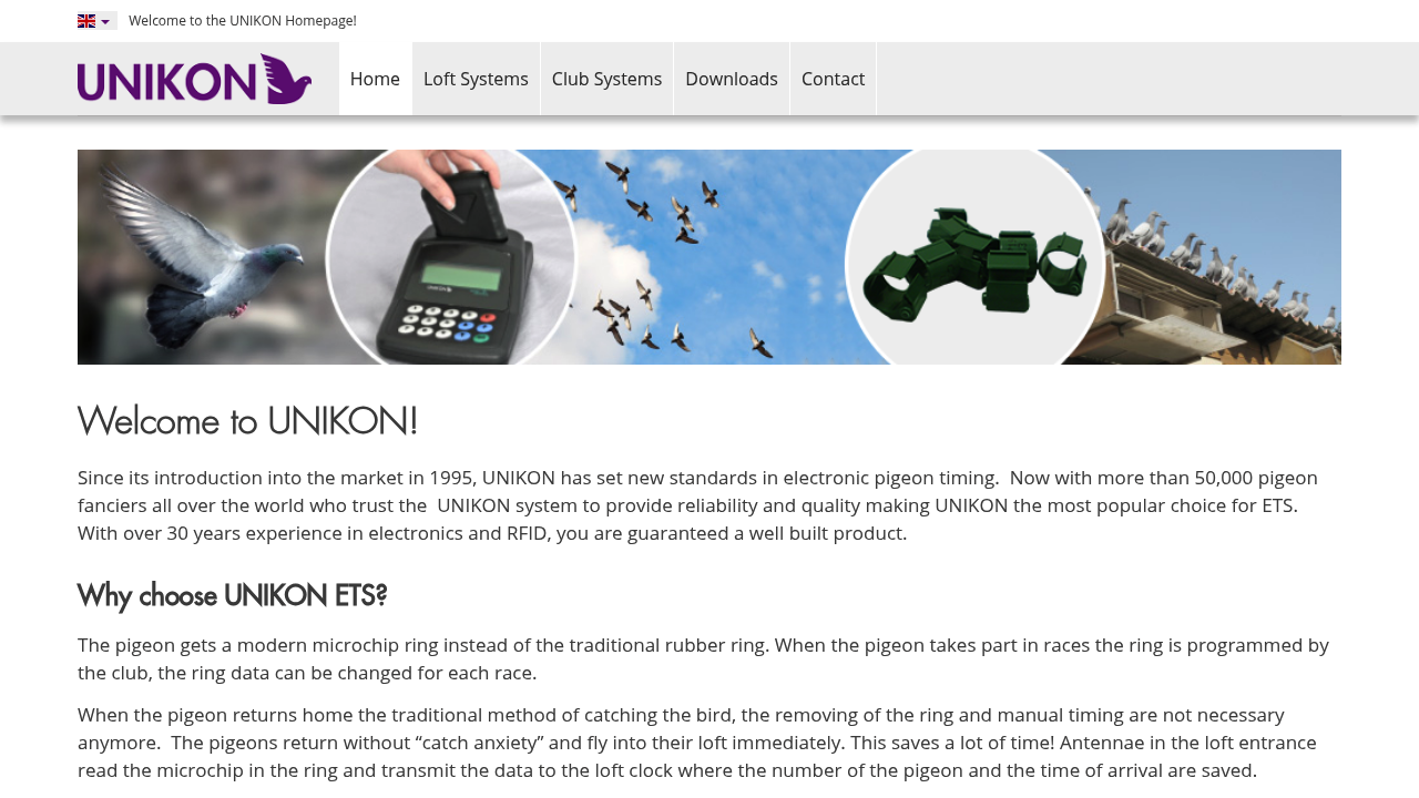 Unikon UK racing pigeon resource image