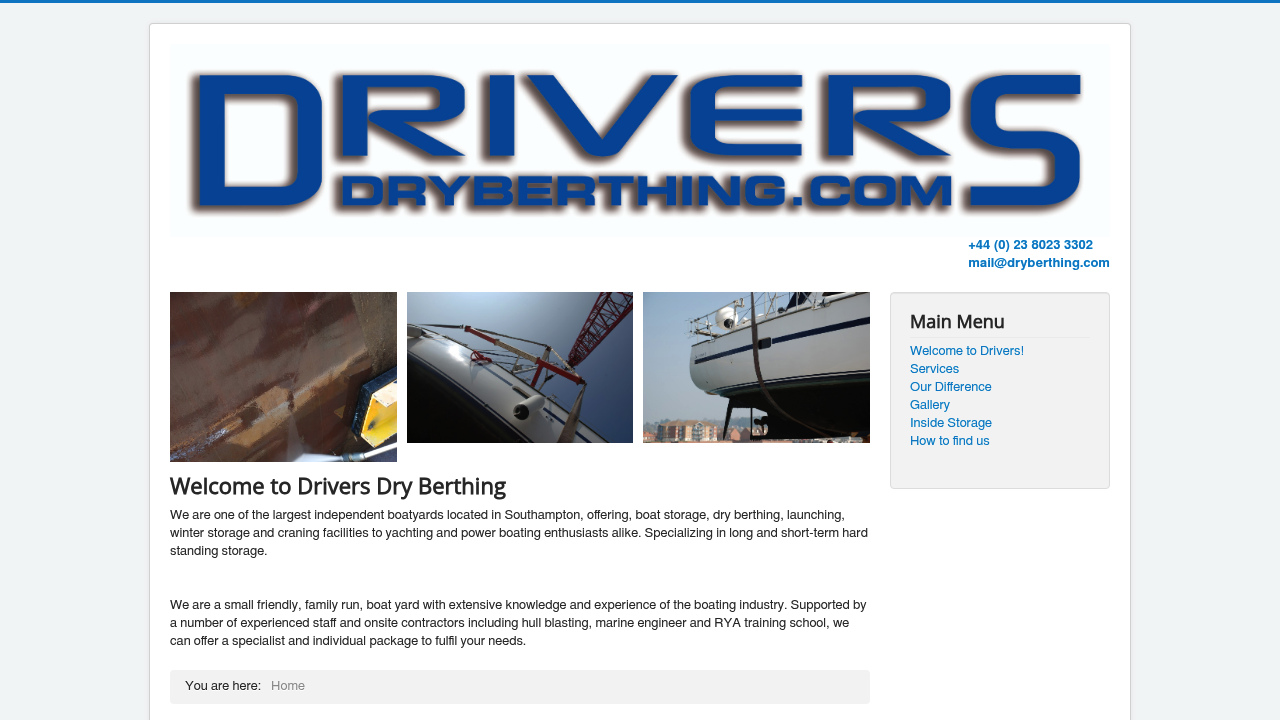Drivers Dry Berthing Ltd