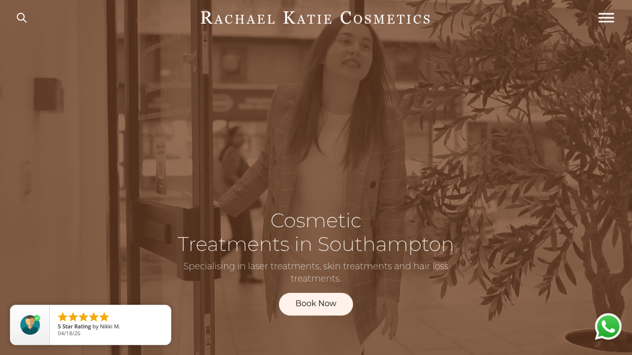 Rachael Katie Cosmetics Southampton