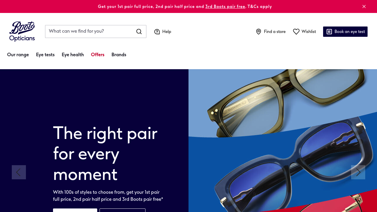 Boots Opticians business image