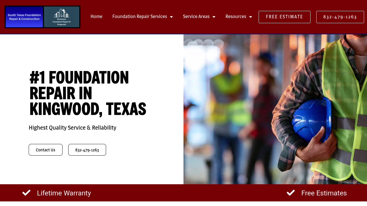 Stevenson Foundation Repair Of Kingwood professional foundation repair services
