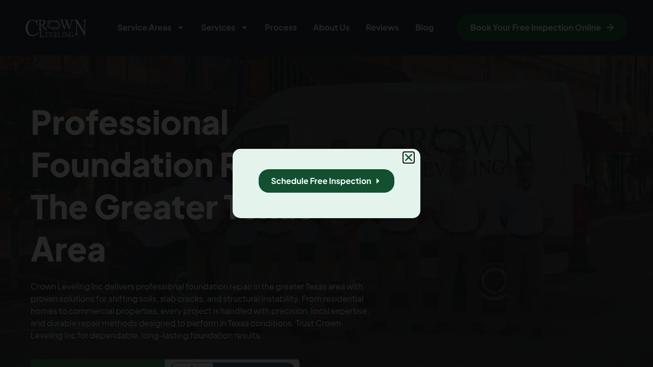 Crown Leveling Inc.| Foundation Repair Austin professional foundation repair services