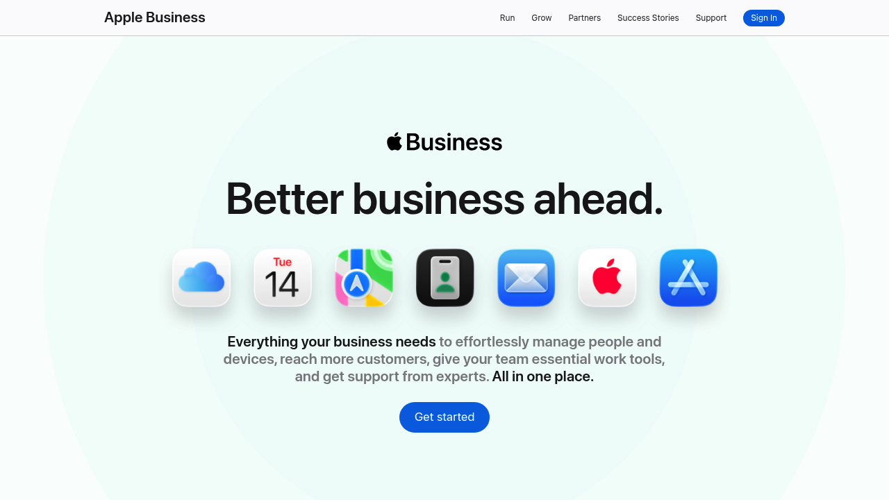 Apple Business Connect