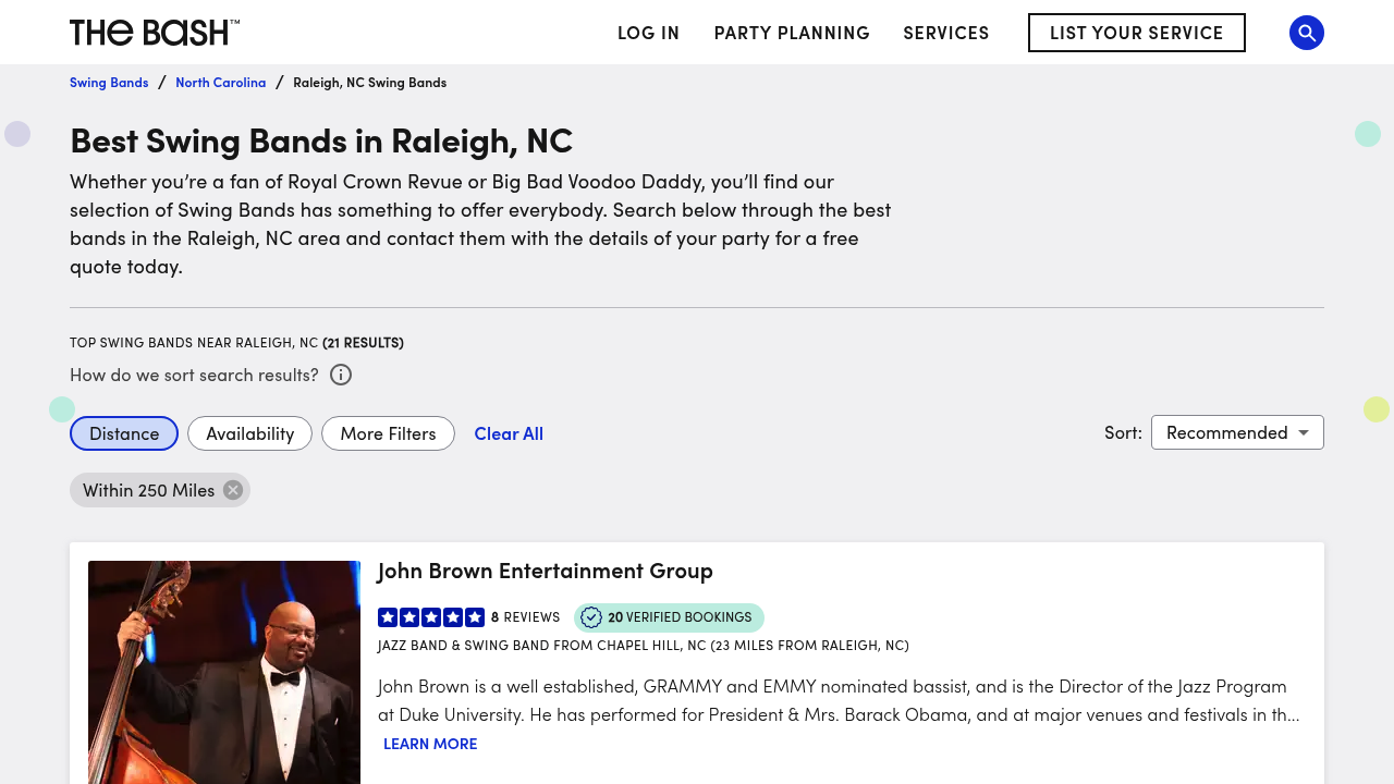 The Gatsby Gang (Raleigh area)