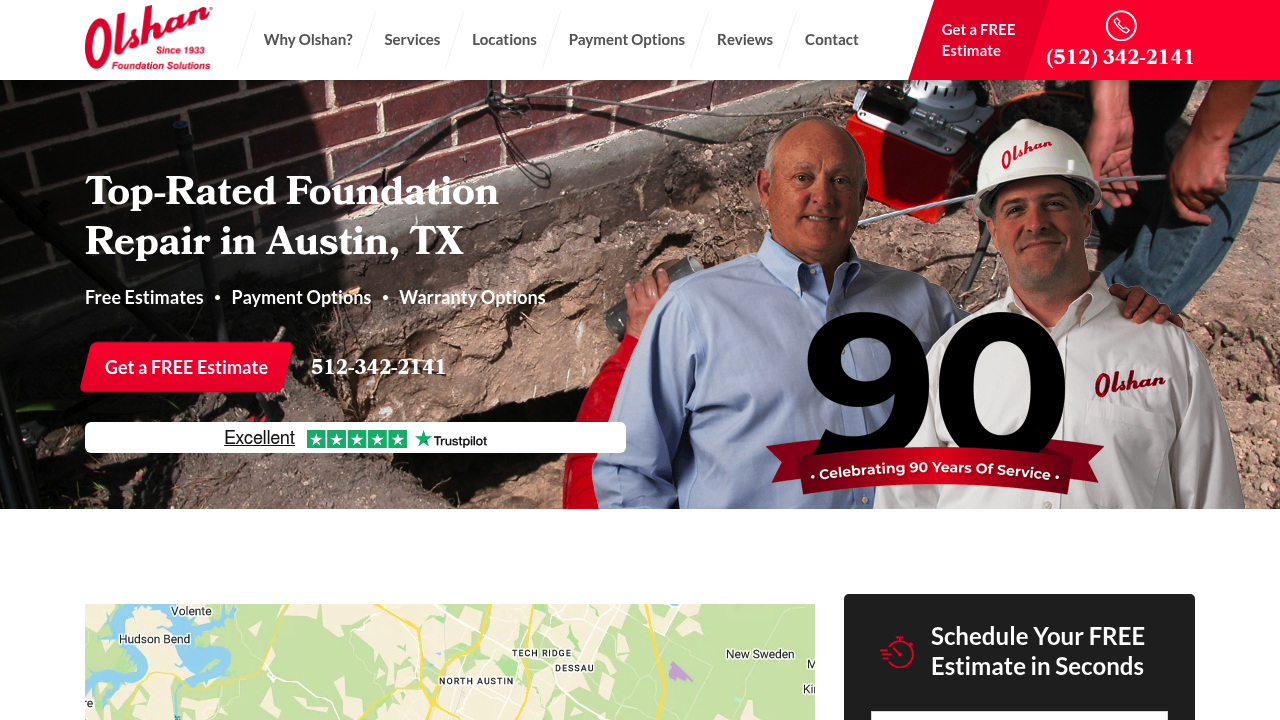 Olshan Foundation Solutions professional foundation repair services