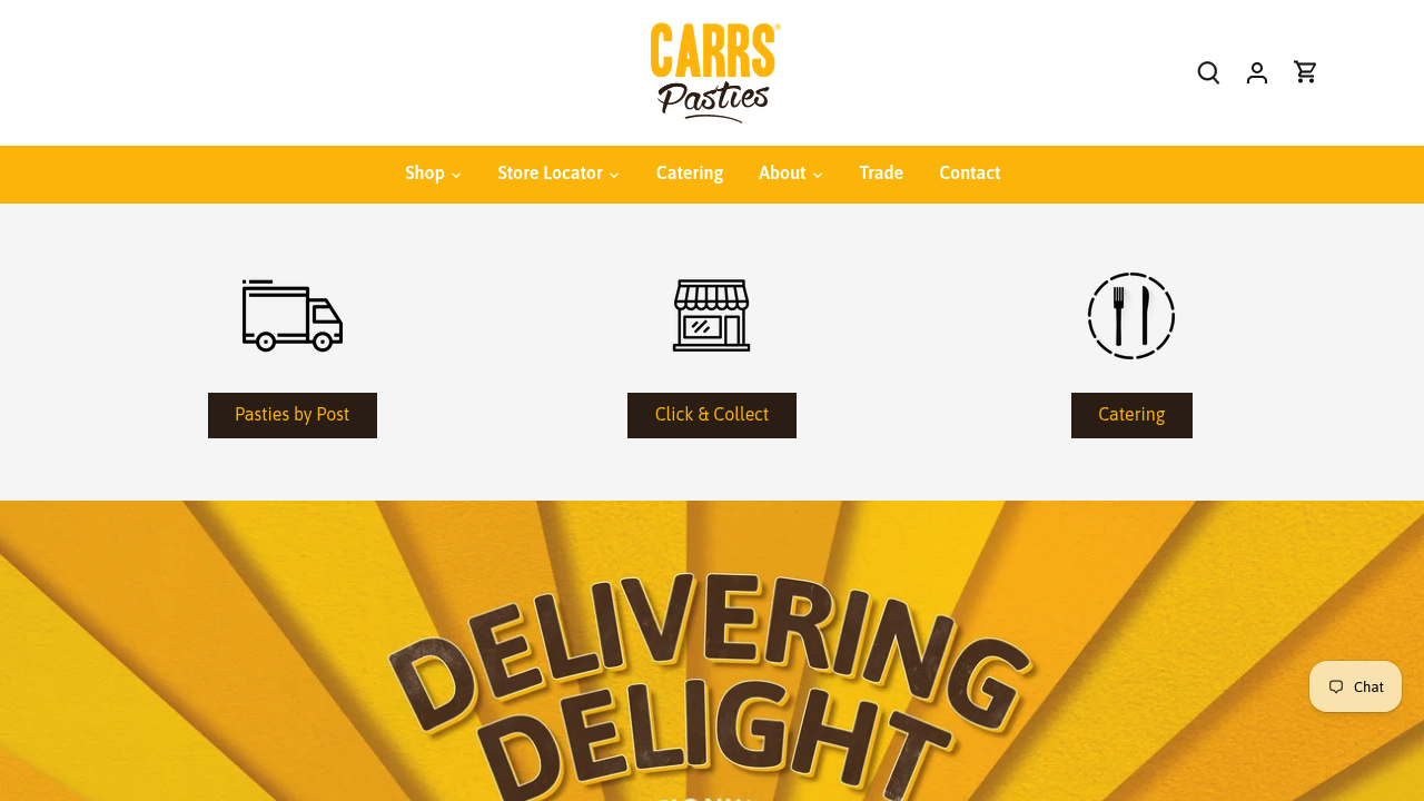 Carrs Pasties food manufacturer