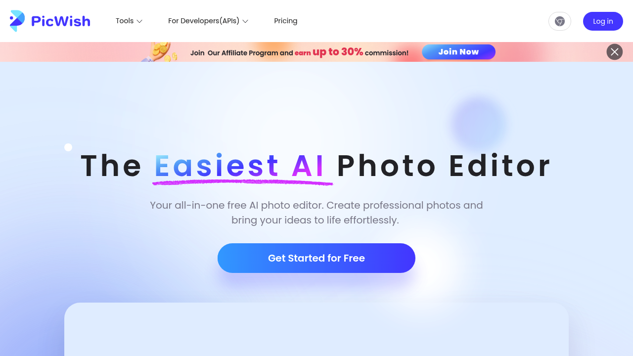 PicWish | Free Online Photo Editing Tools