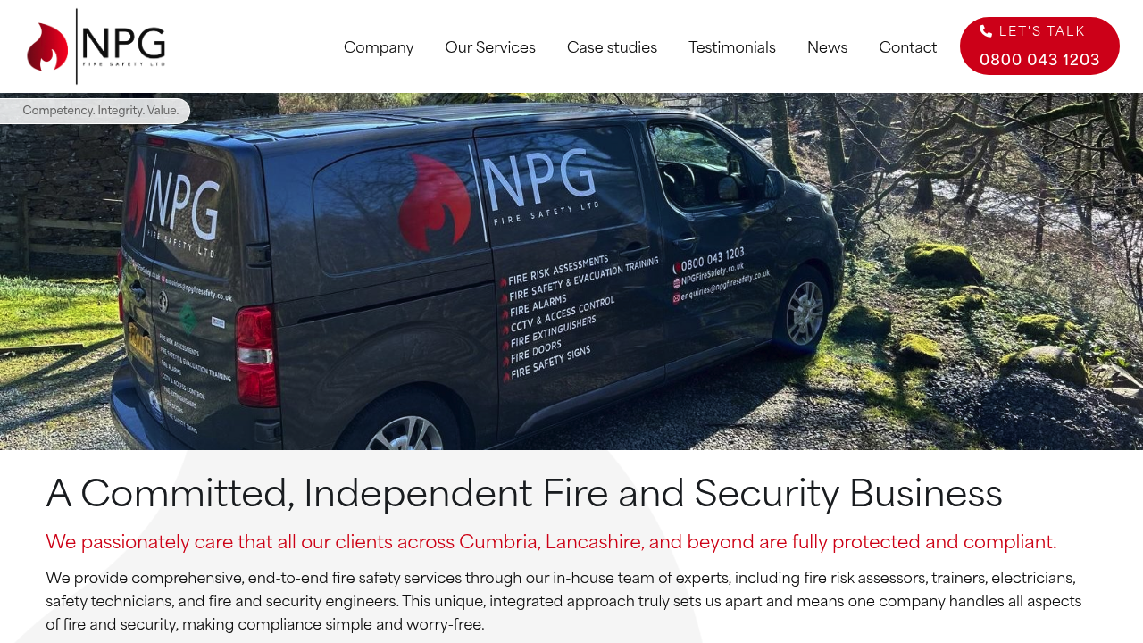 NPG Fire Safety business image